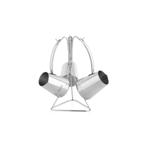 Schafer Fabian 3'lü çelik cezve seti / 4 Parça