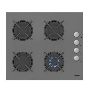 Simfer 3537 Gri Cam Ankastre Ocak