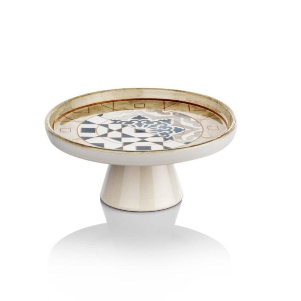 Schafer history collection ayaklı servis tabağı 26 cm