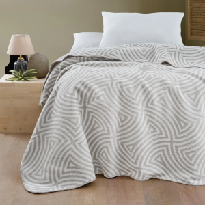Schafer Home Casilla Çift Kişilik Battaniye 200x220-Bej