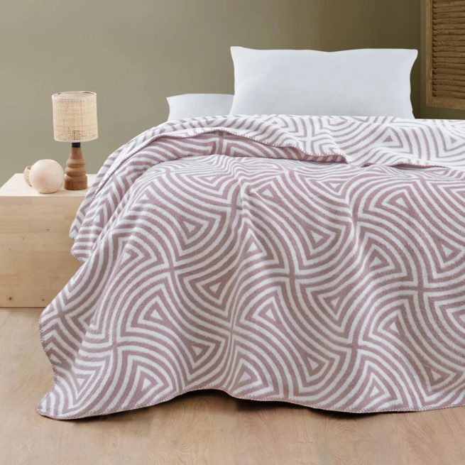 Schafer Home Casilla Tek Kişilik Battaniye 150x200-Mor