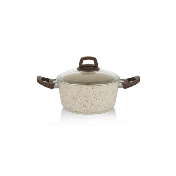 PROFUSE SERİSİ İNDÜKSİYON  TABANLI TEKLİ TENCERELER - 20 CM DERİN: 1S5711-22001 KRM0