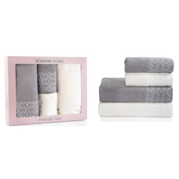 Schafer pera hamam seti 4 parça