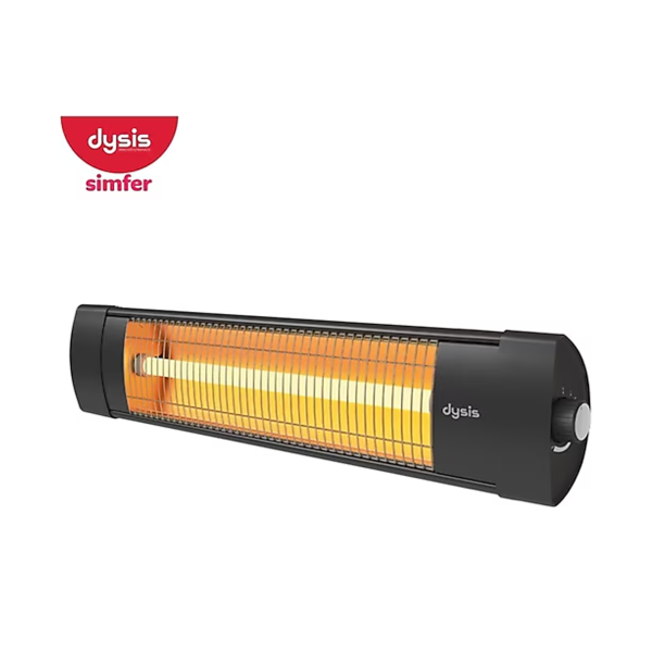 Dysis HTR-7407 Thermal 2300 W Duvar Tipi Infrared Isıtıc