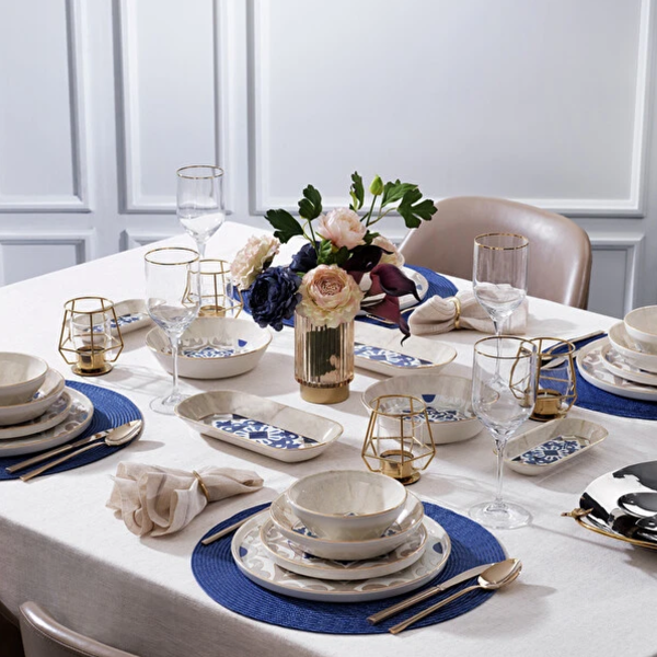 Schafer Martha seramik yemek takımı 38 parça