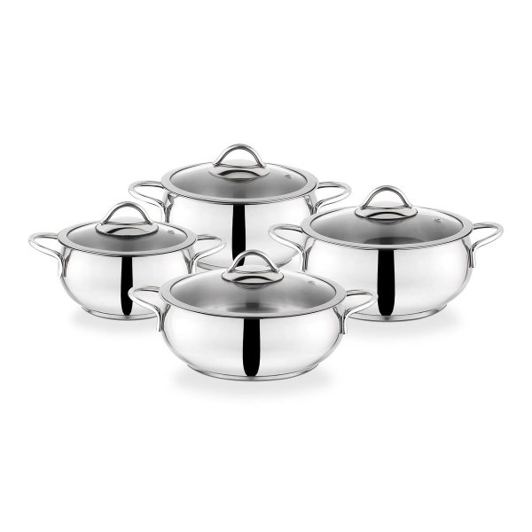 Schafer Cookhaus Çelik Tencere Seti - 8'li