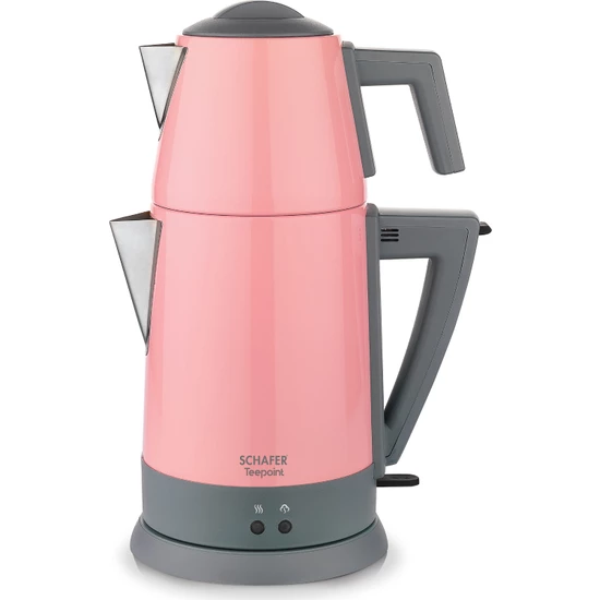 Schafer Teepoint Elektrikli Çay Makinesi Pembe