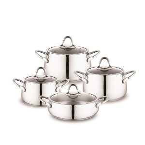 Schafer Trendy Çelik Tencere Seti