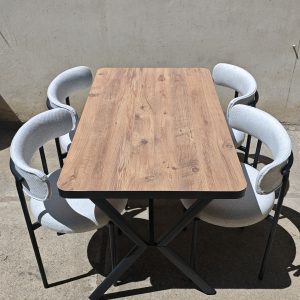 Azra set 1 masa + 4 sandalye