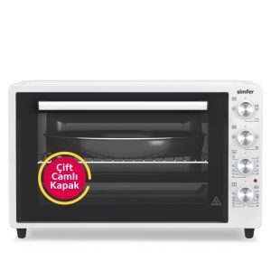 Simfer 7032 70Litre Beyaz Midi Fırın Turbo