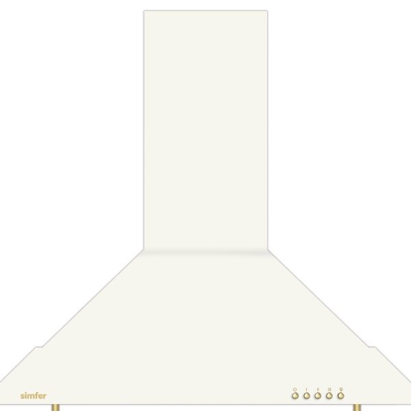 Simfer 8714 Beyaz Piramit Davlumbaz